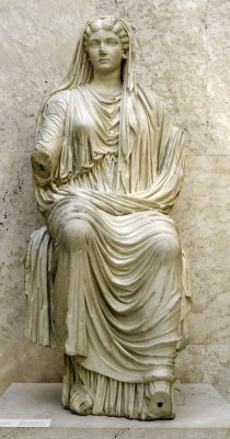 Estatua de Livia del Museo Arqueológico Nacional de España (Madrid).